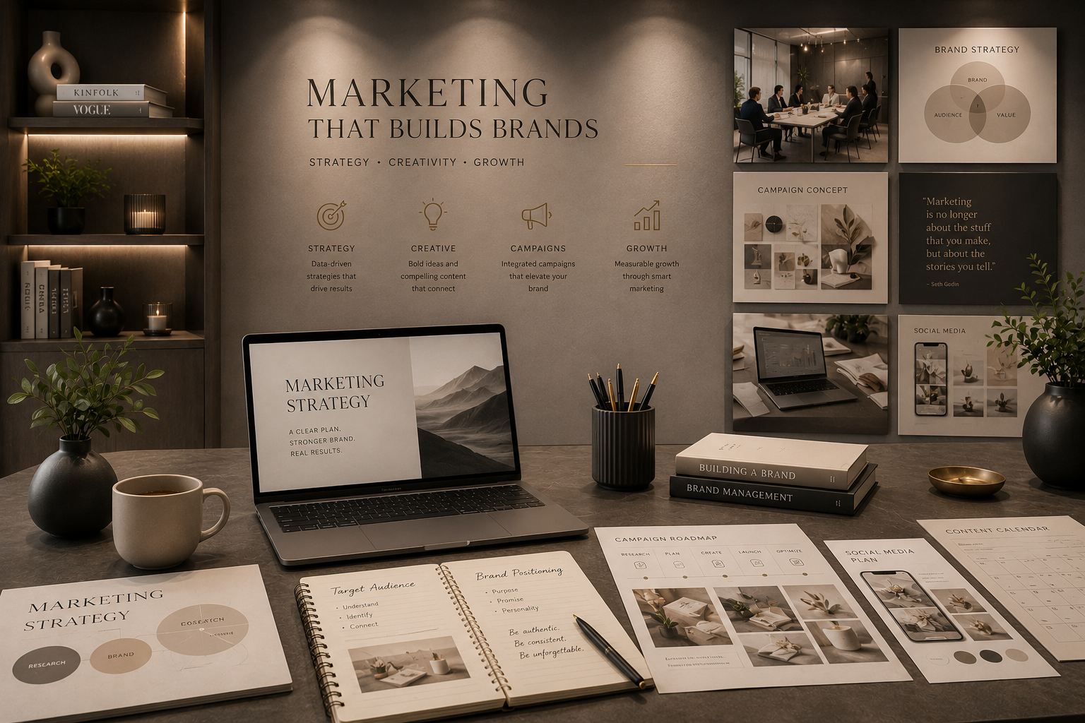 Marketing and brand strategy